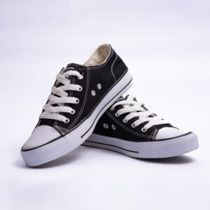 ZAPATILLA LONA NEGRA